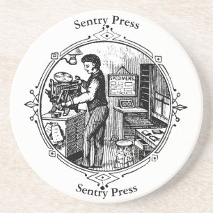 Letterpress Kelsey underlägg