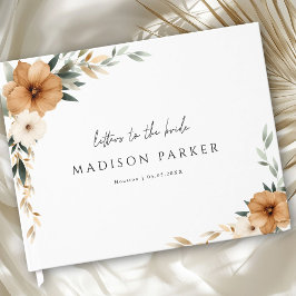 Letters to the Bride! Boho Bridal Shower Gästböcker