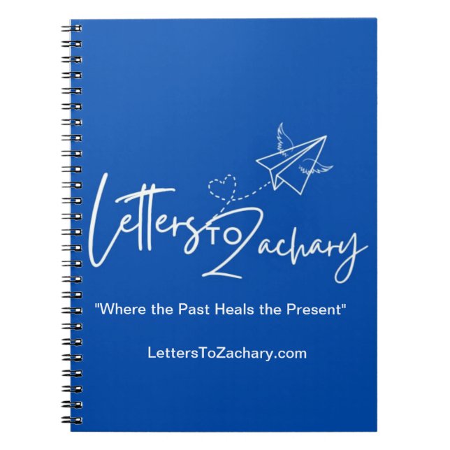 Letters To Zachary Spiral Notebook for Journaling Anteckningsbok (Framsidan)