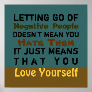 Letting Go - 12X12 Poster (ändra till arbetsyta)