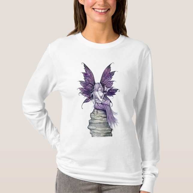 Letting Go Fairy and Butterfly Shirt Tee Shirt (Framsida)