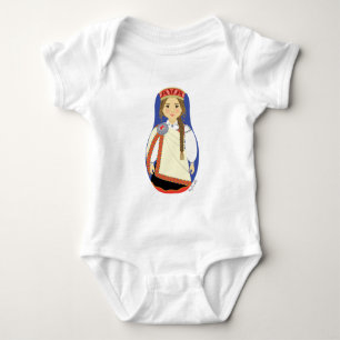 Lettisk brunett Matryoshka T Shirt