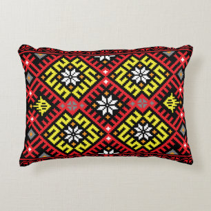Lettisk ethnographic design prydnadskudde