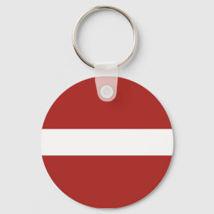 Lettisk flagga nyckelring