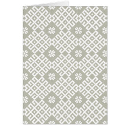 Lettisk traditionell mönster-design hälsningskort