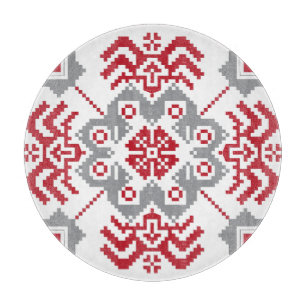 Lettiska auseklis folkart geometrisk medallion