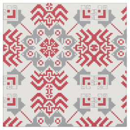 Lettiska auseklis folkart geometrisk medallion tyg