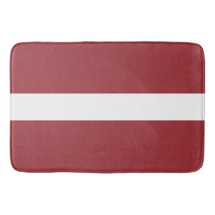 Lettiska Flagga (Lettland) Badrumsmatta