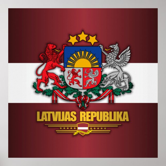 Lettiska Pridet Poster (Framsidan)