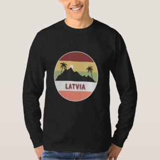 Lettland Berg Och Palmer T Shirt
