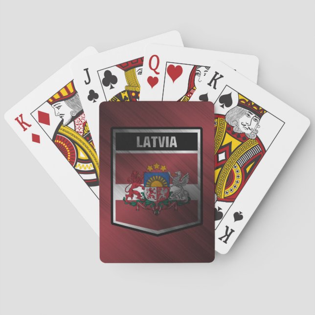 Lettland Casinokort (Baksidan)