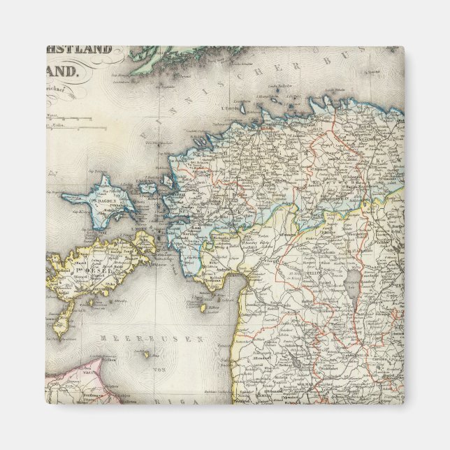 Lettland, Estland Magnet (Framsidan)