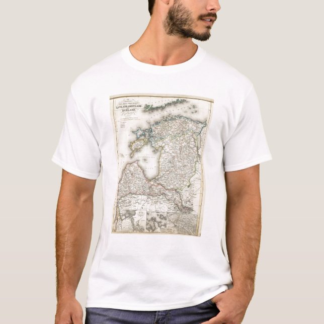 Lettland Estland T Shirt (Framsida)