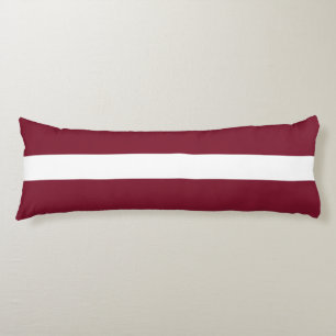 Lettland flagga kroppskudde