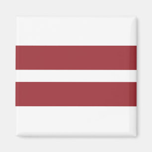 Lettland Flagga Magnet