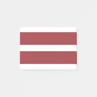 Lettland Flagga Post-it Block