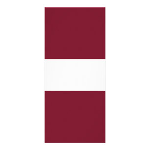 Lettland flagga reklamkort