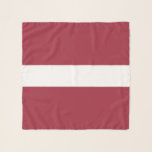 Lettland Flagga Sjal<br><div class="desc">Patriotisk flagga i Lettland.</div>
