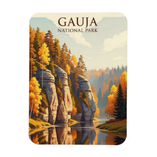 Lettland Gauja nationalpark resa Magnet
