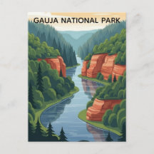 Lettland Gauja nationalpark resa