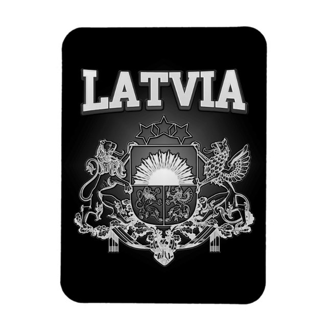 Lettland Jackar Arm Magnet (Vertikal)