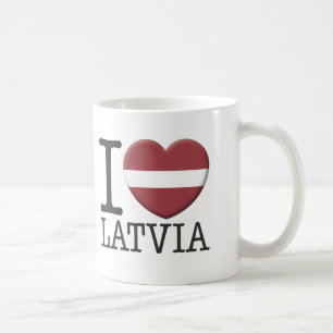 Lettland Kaffemugg