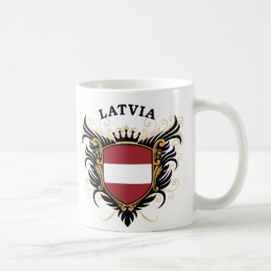 Lettland Kaffemugg