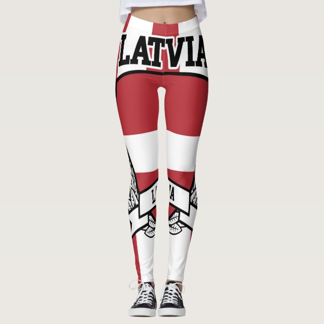 Lettland Leggings (Framsida)