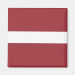 Lettland (lettisk) flagga magnet