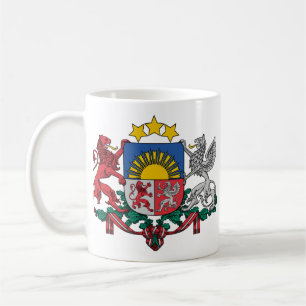 Lettland Lettland Kaffemugg