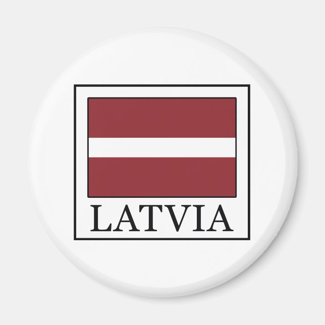 Lettland Magnet (Framsidan)