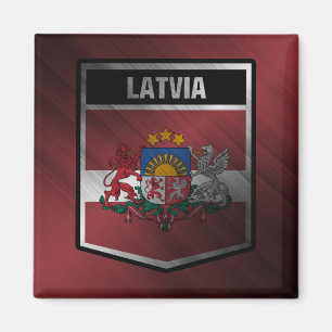 Lettland Magnet