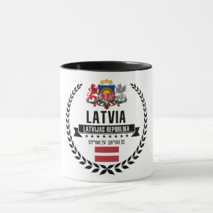 Lettland Mugg