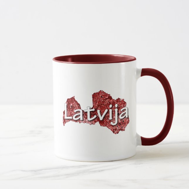 Lettland Mugg (Höger)