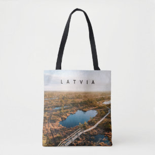 Lettland naturpromenad, resminne tygkasse