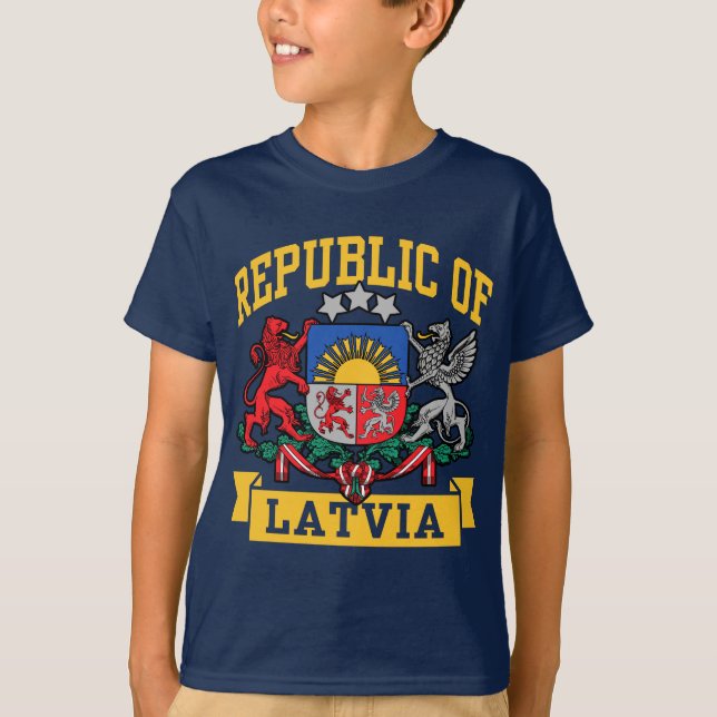 Lettland Tee (Framsida)