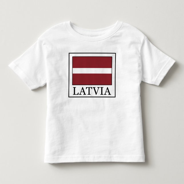 Lettland Tee Shirt (Framsida)