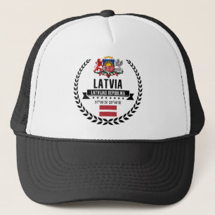 Lettland Truckerkeps