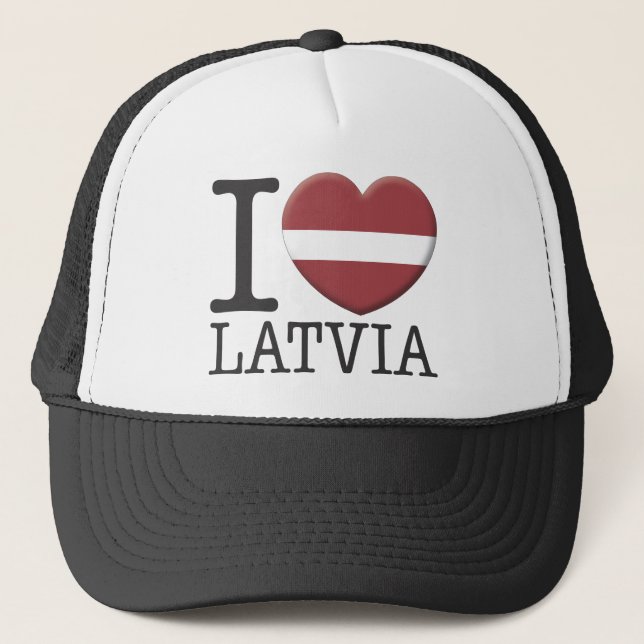 Lettland Truckerkeps (Framsida)