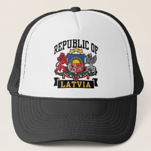 Lettland Truckerkeps