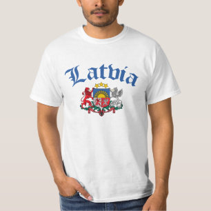 Lettland vapensköld tröja