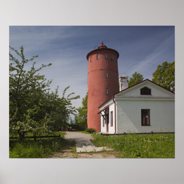 Lettland, Västra Lettland, Kurzeme-regionen, Udde  Poster (Framsidan)