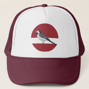 Lettland White wagtail Bird Latvian National Anima Keps