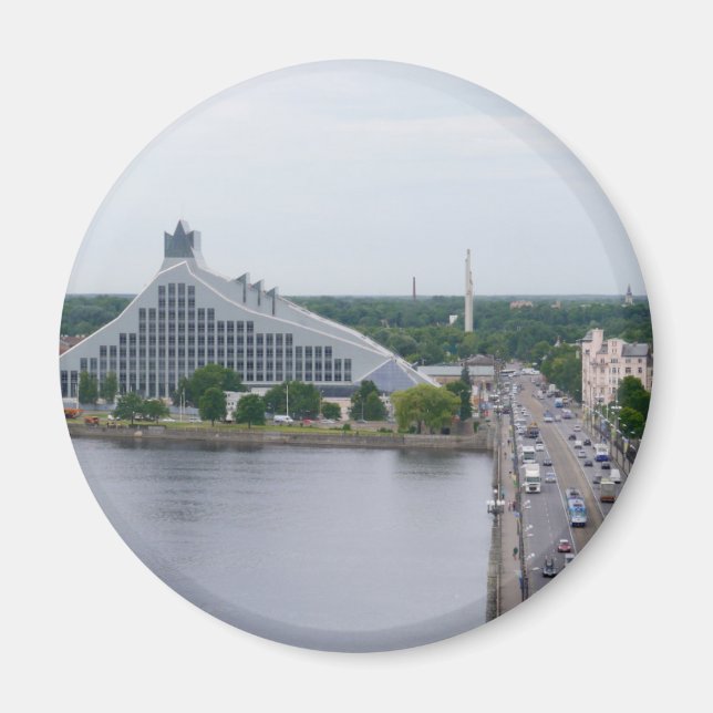 Lettlands Bibliotek, Riga Magnet (Framsidan)