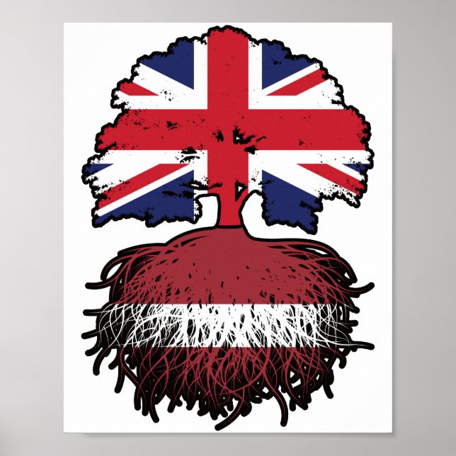 Lettlands brittiska Storbritannien, Storbritannien Poster (Framsidan)