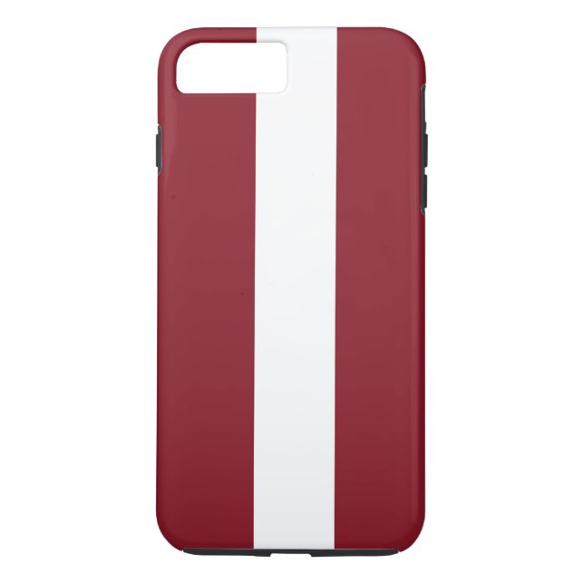 Lettlands flagga Case-Mate iPhone skal (Baksida)