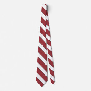 Lettlands Flagga Elegant Patriotic Neck Tie Slips