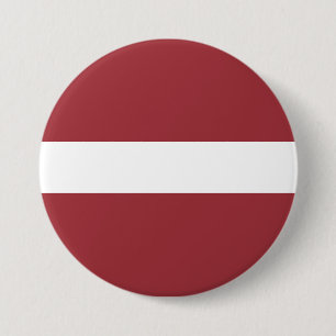 Lettlands flagga knapp