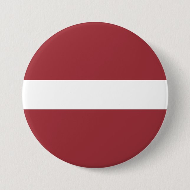 Lettlands flagga knapp (Framsida)