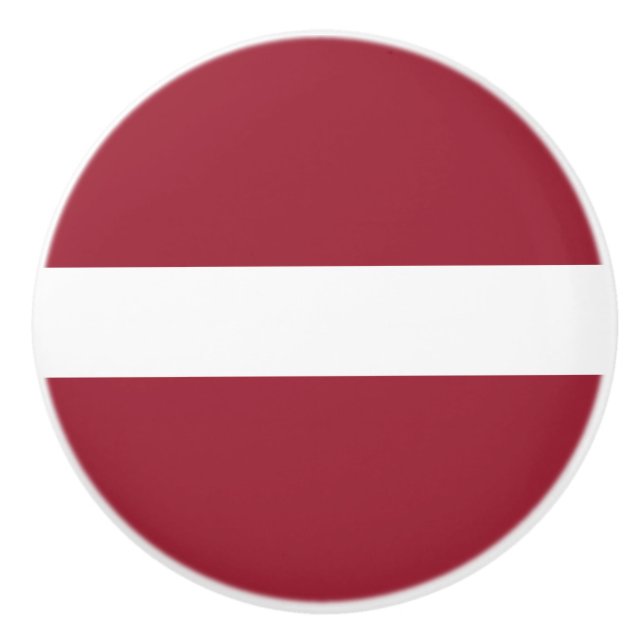 Lettlands flagga knopp (Framsidan)